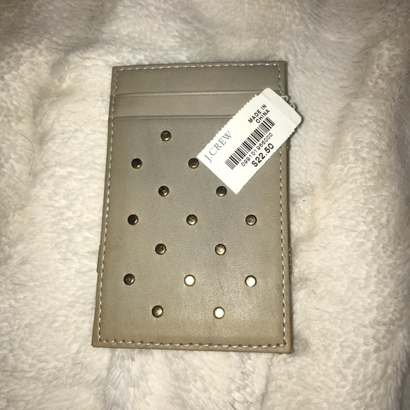 J. Crew Accessories - J. Crew wallet with studs